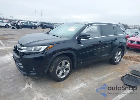 2019 Toyota Highlander Hybrid Limited z USA, uszkodzony, nr VIN 5TDDGRFH9KS071907